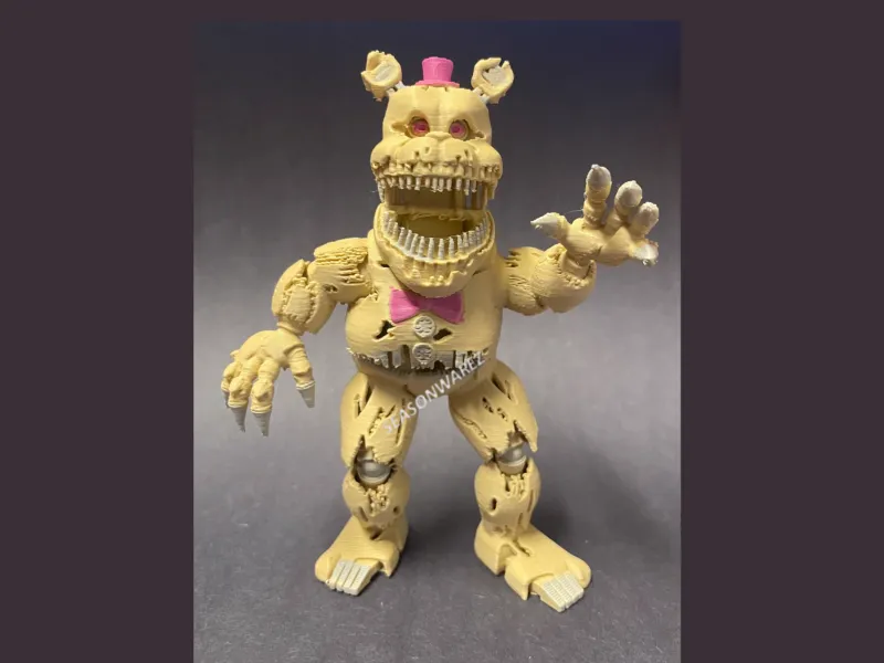 Nightmare Fredbear - FNAF Hallucination Monster