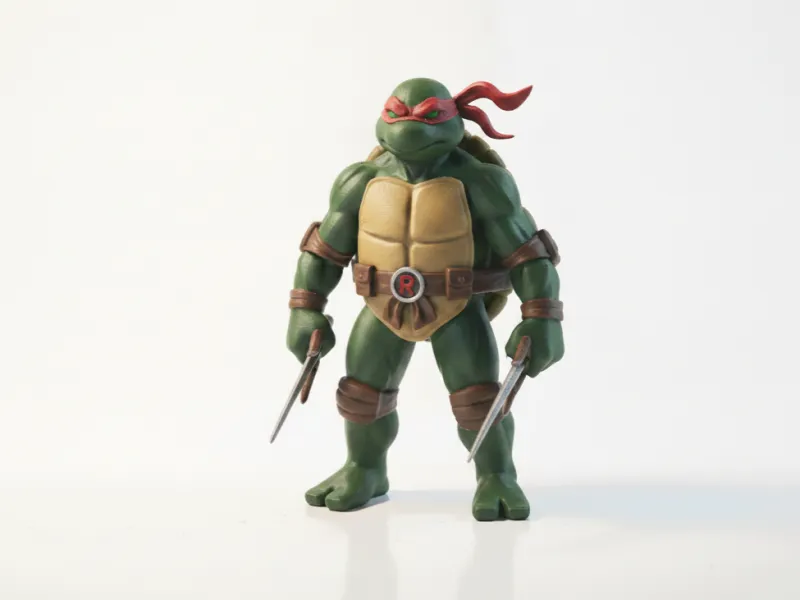 Raphael TMNT Figurine Cartoons Animation 3D Printable