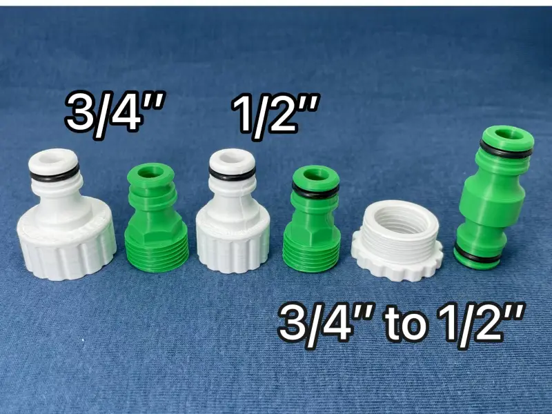 conector rápido para manguera de jardín