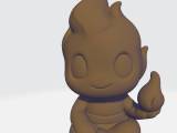 adorable criatura elemental de fuego-0