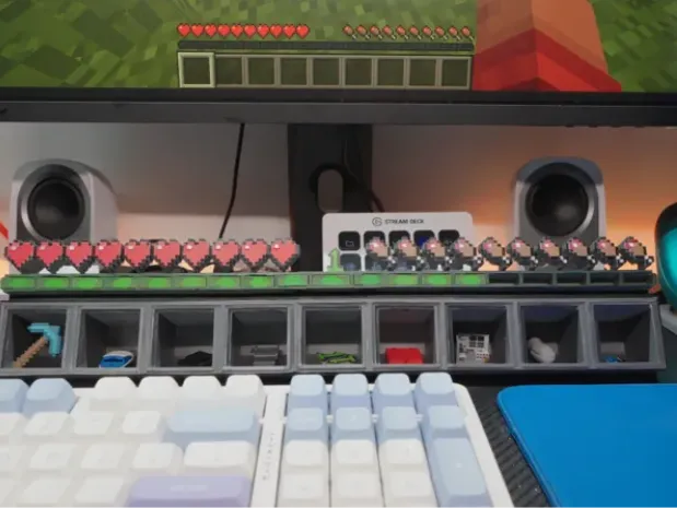 Block-Style Gaming Storage Organizer