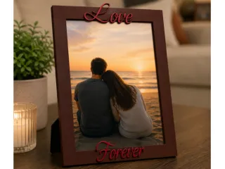 Love Forever 4x6 photo frame