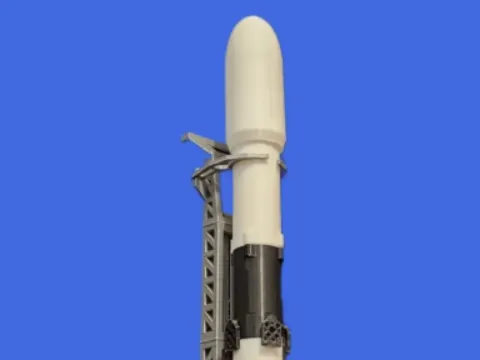 Modelo Spacex Falcon 9 (1:180) / Rachetă