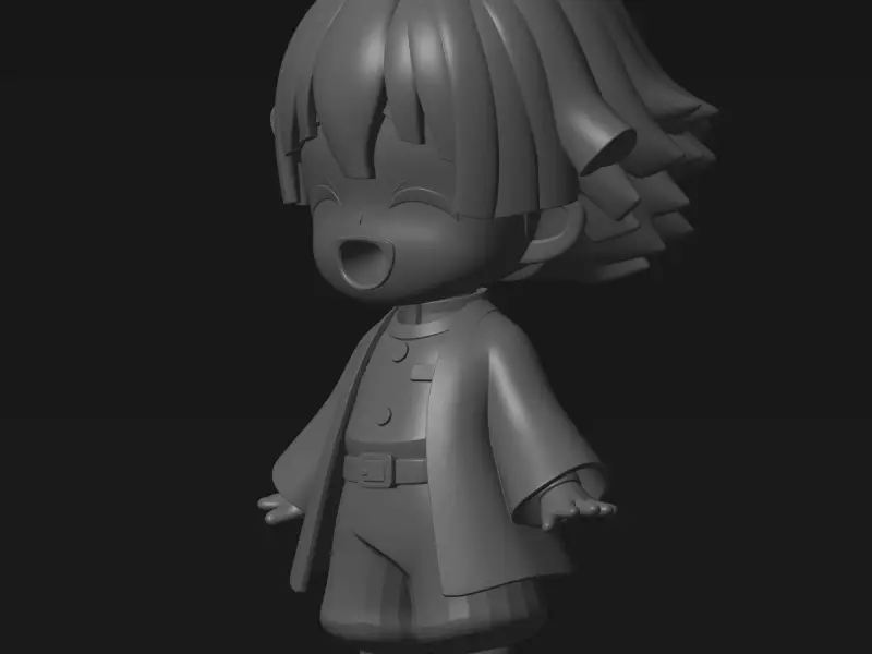 Anime Character Zenitsu Agatsuma