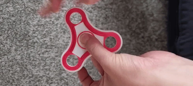 Fidget Spinner Tri-Arm