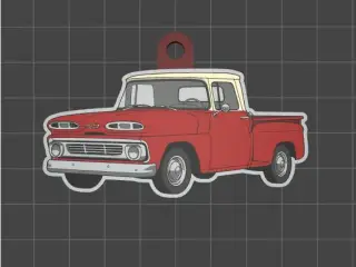 Chevrolet Apache Keychain