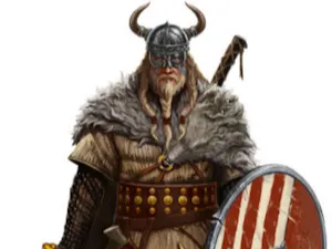 Stylized Viking Warrior