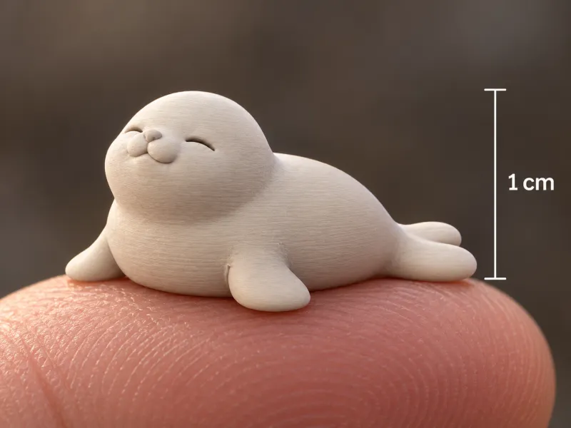 Mini Foca Assonnata – 10 mm
