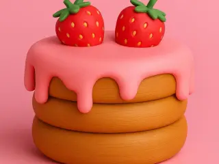 Pancakes figurine