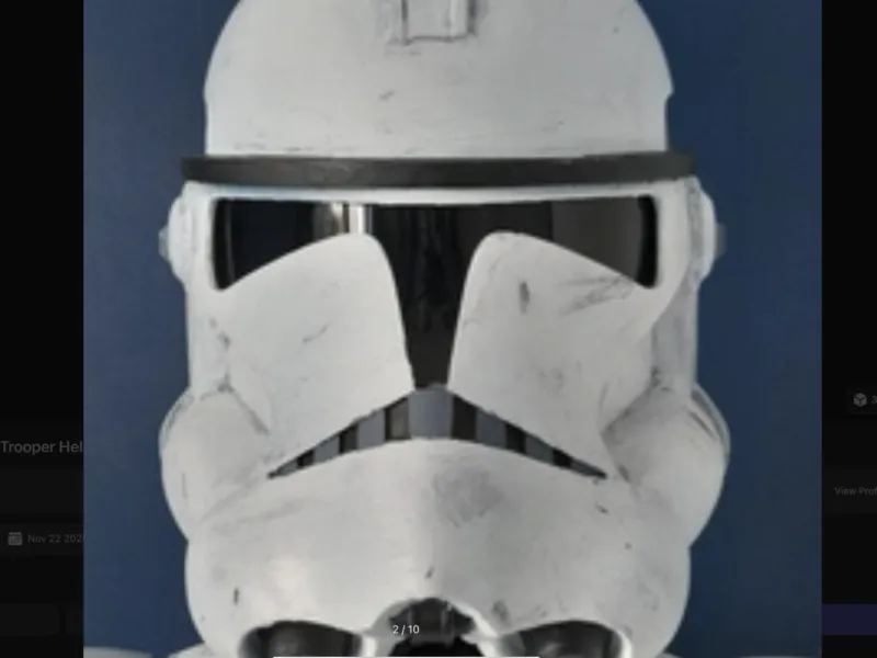 Clone trooper phase 2 wearable 3 parts