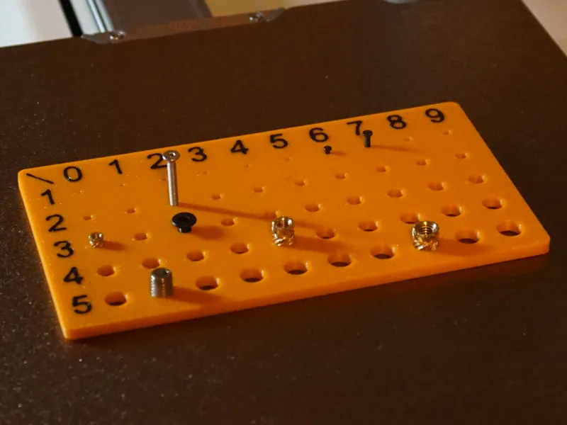 Delik Çapı Ölçer | Vida Delik Testi | Delik Kalibresi