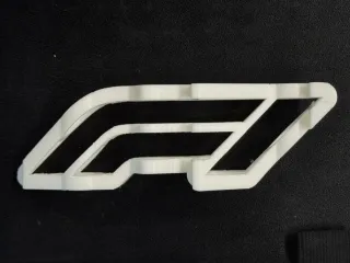 F1 Logo F1 Car, Double View