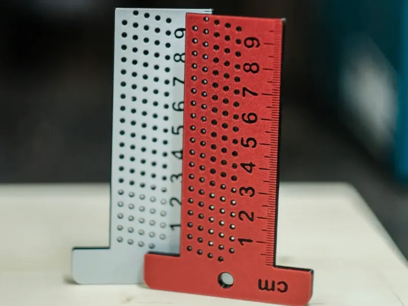 Pocket T Ruler, Square, Marking Gauge 10cm