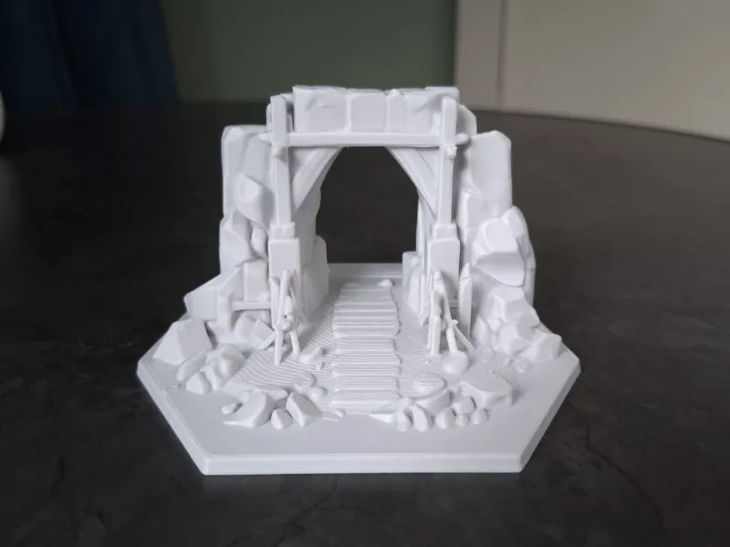 Fantasy Mine Entrance Diorama
