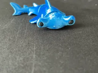 Cute Flexi Hammerhead Shark, Articulated chibi animal