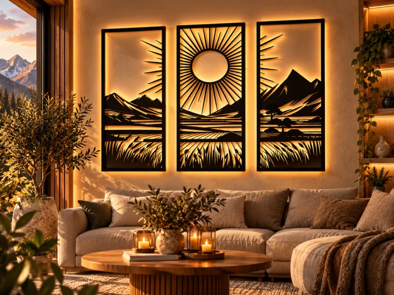 WallArt 自然风景山脉