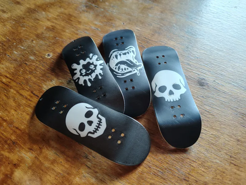 Placă de fingerboard termoformată
