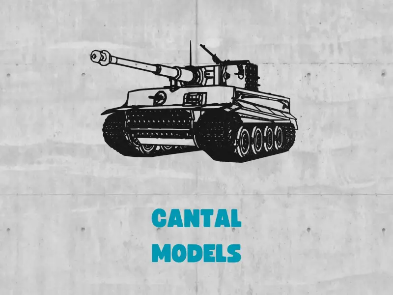 TIGER 1 TANK #2 | 2D WALL ART