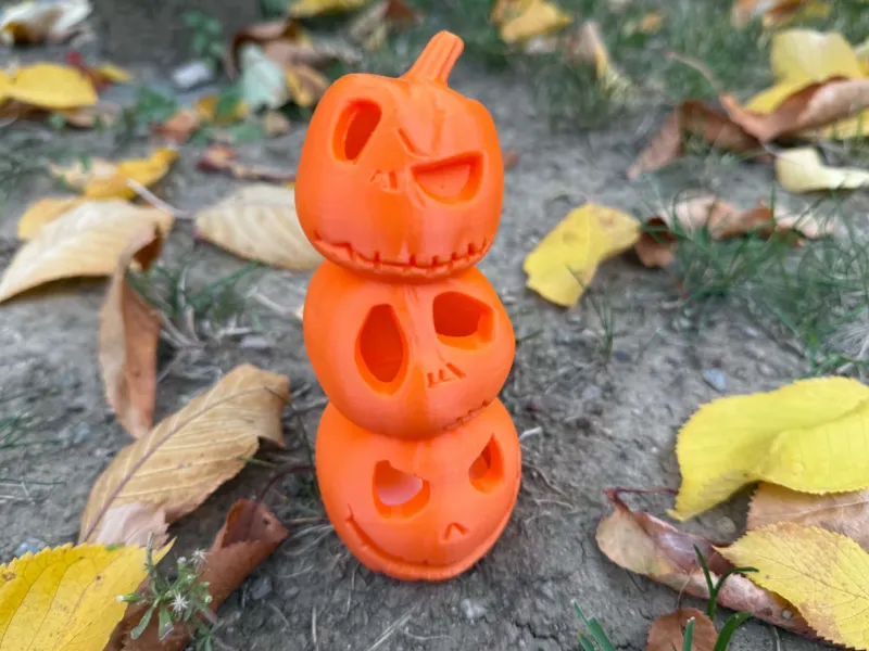 Halloween Tea Light Pumpkins