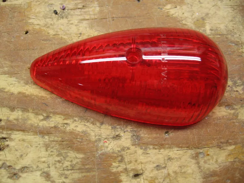 Copertura per luce di ingombro a goccia vintage per camper