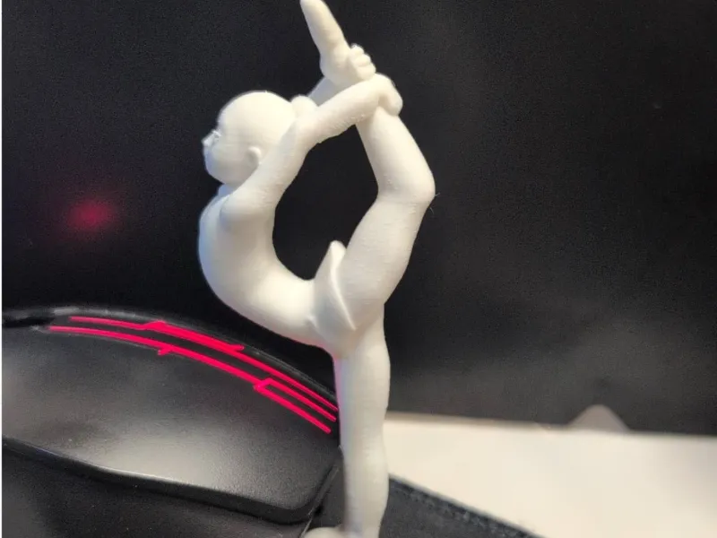 Ginnasta di ritmica per decorazione