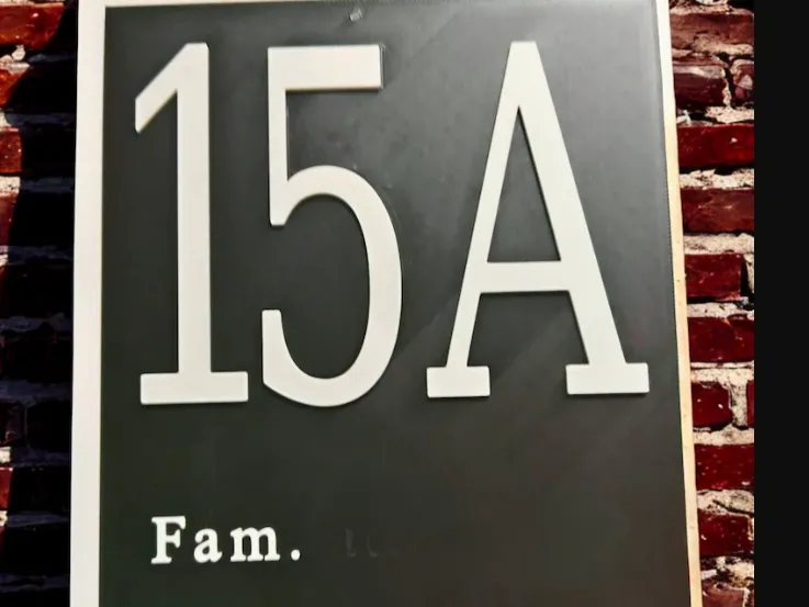 Placa de Número da Casa | Personalizada