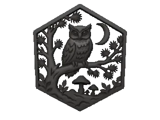 Owl Wall Decoration