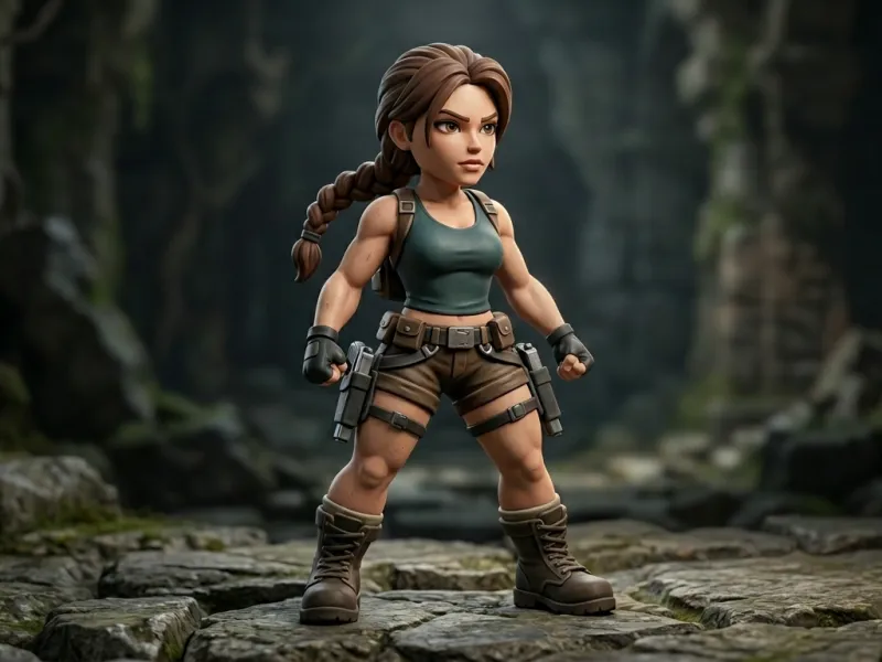 Lara Croft Chibi