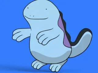 Quagsire Wall Art