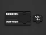 🔥 NFC Smart Business Card (Multicolor 3MF) 🔥-0