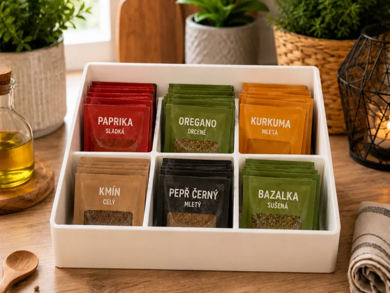 Spice Packet Organizer-Kitchen Storage Solution