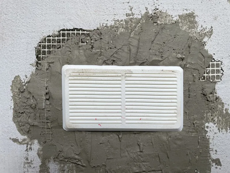Ventilation grid system 100