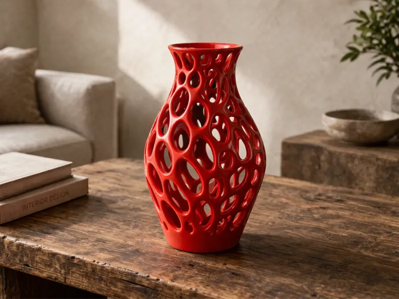 Vaso Decorativo Organico Moderno