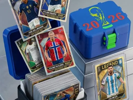 SCATOLA PER FIGURINE O ALBUM DEL MONDIALE DI CALCIO 2026