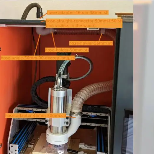 Router/Shop Vac Adapters/Connectors Pipe System
