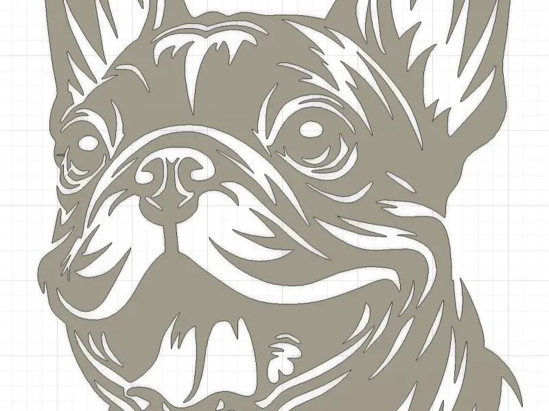 French Bulldog wall art