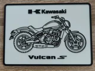 Vulcan 650 S plate