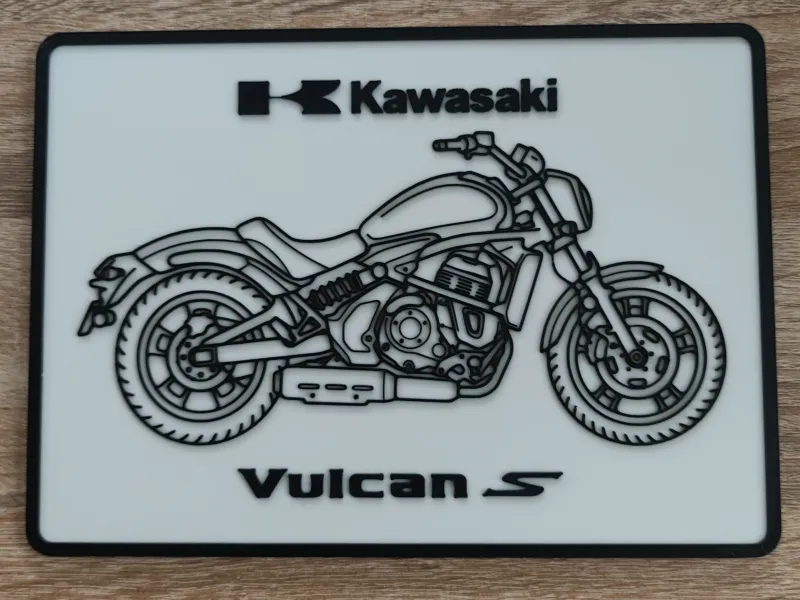 Kawasaki Vulcan S 650 plate