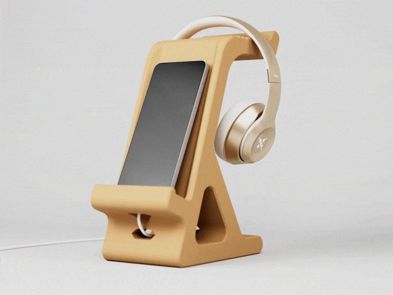 Il Supporto Unificato - Portacuffie e Porta Telefono 2 in 1