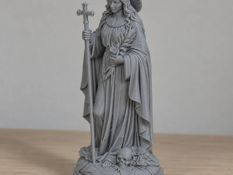 Sint-Arilda van Oldbury - Devotiebeeld