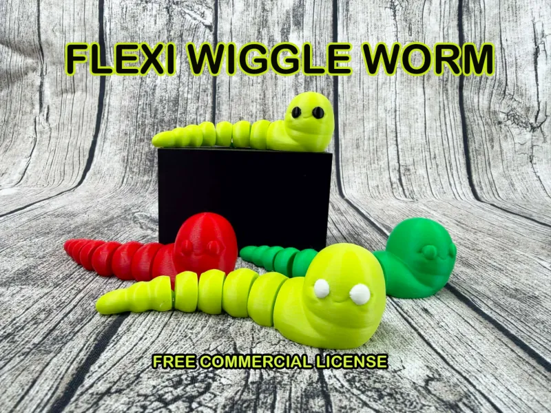 Articulated Wiggle Worm
