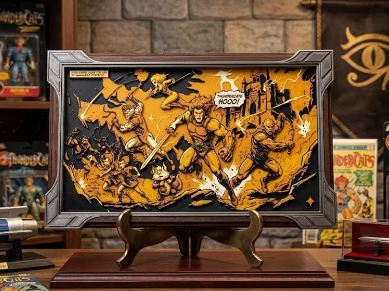 Fan art HueForge Thundercats 4 couleurs
