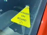 "Maker on Board" windshield sign-0