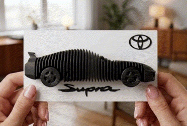 Toyota Supra Layered Model