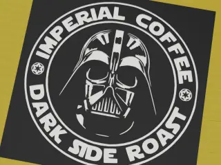 Imperial coffee dark side roasted Star Wars