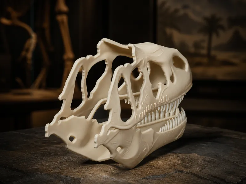 Alcovasaurus-Schädel