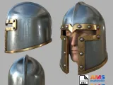 Medieval Soldier Helmet #2– Wearable STL and 3MF File-0