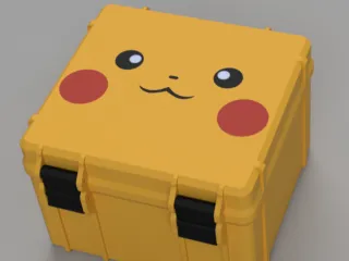 Pikachu TCG Card Box