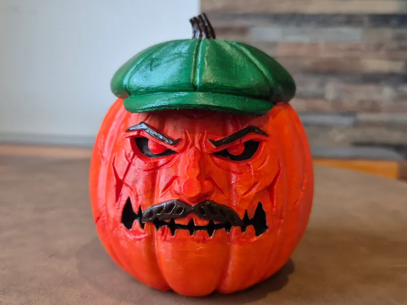 Halloween Citrouille Sculptée Peaky Blinders