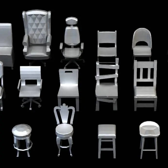 Miniaturas - The Sims - Sillas